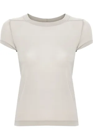 Rick Owens Playera con detalle de costuras
