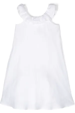 Il gufo Vestido midi de chambray