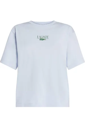Lacoste Playera con logo estampado
