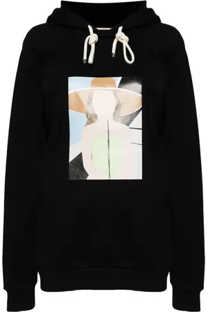 Plan C Hoodie con estampado gráfico