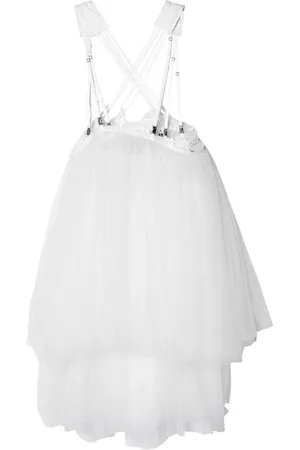 NOIR KEI NINOMIYA Falda de tul con cierre de arnés