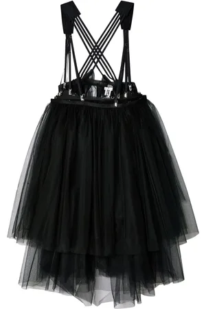 NOIR KEI NINOMIYA Falda de tul con cierre de arnés