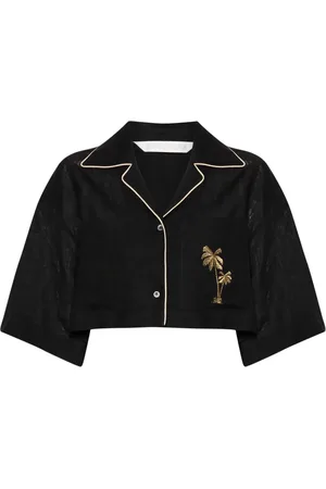 Palm Angels Camisa bowling corta