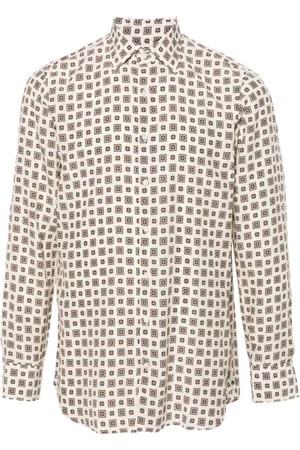 GABRIELE PASINI Camisa con estampado abstracto