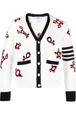 Thom Browne Cárdigan Gem Icons