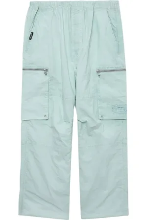 Izzue Pantalones cargo con logo bordado