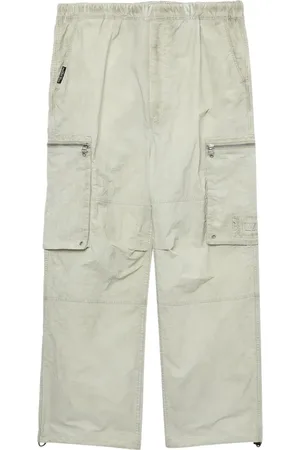 Izzue Pantalones cargo con logo bordado