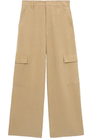 Izzue Pantalones cargo con diseño ancho