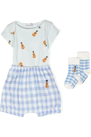 Bobo Choses Set de mameluco con guitarra estampada