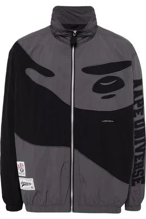 A Bathing Ape Chamarra con aplique del logo