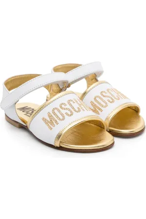 Moschino Sandalias con logo y detalles