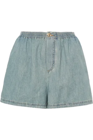Moschino Shorts de mezclilla con efecto degradado