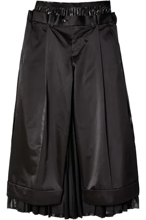 JUNYA WATANABE Pantalones capri con pinzas