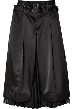 JUNYA WATANABE Pantalones capri con pinzas