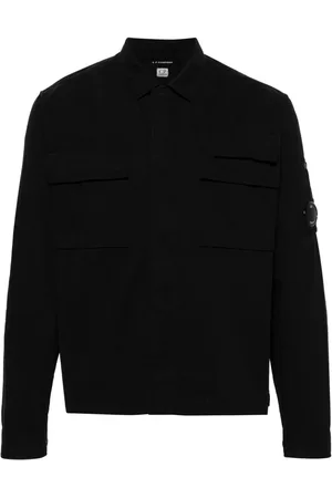 C.P. Company Camisa con detalle Lens