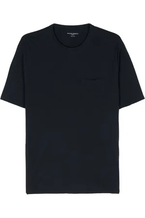 OFFICINE GENERALE Playera con bolsillo en el pecho