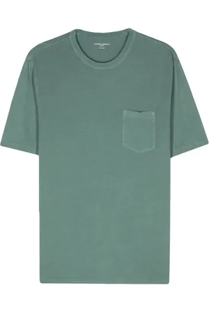 OFFICINE GENERALE Playera con bolsillo en el pecho
