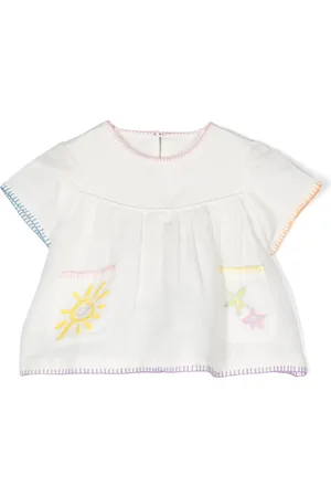 Stella McCartney Blusa acampanada bordada