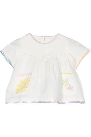 Stella McCartney Blusa acampanada bordada