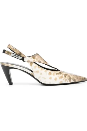 Premiata Zapatillas con estampado de piel de serpiente y tacón de 70mm