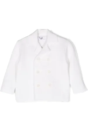 Il gufo Blazer tejido con doble botonadura