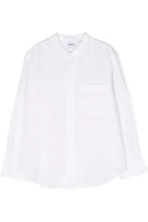 Aspesi Camisa con cuello mao