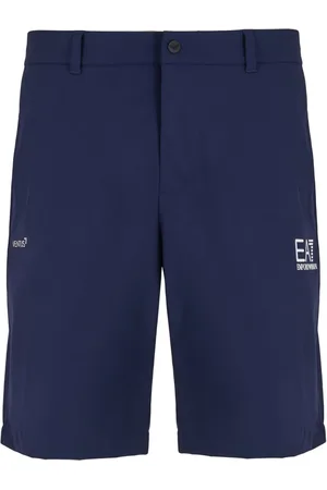 EA7 Shorts con logo estampado
