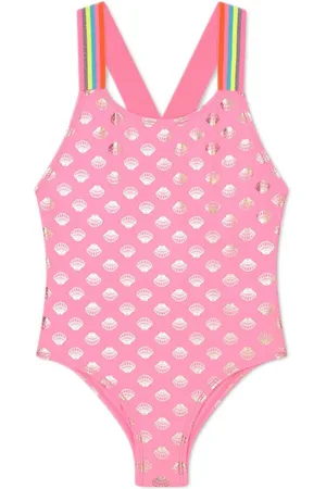 Billieblush Traje de baño con concha estampada