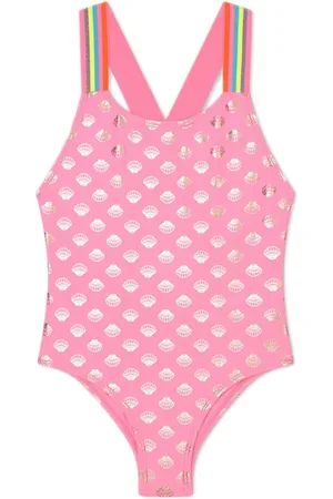 Billieblush Traje de baño con concha estampada