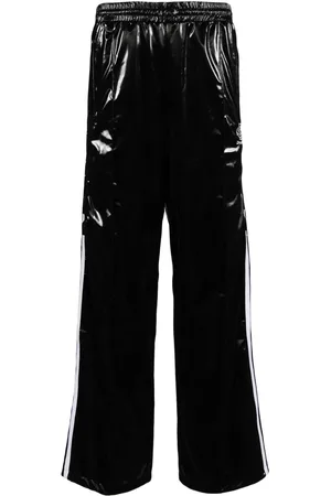 DOUBLET Pants con acabado de charol