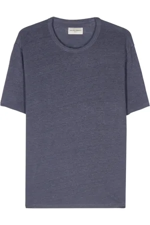 OFFICINE GENERALE Playera manga corta con efecto melange