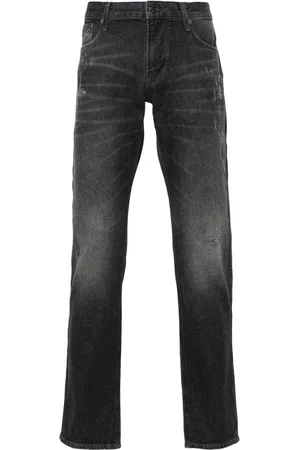 Emporio Armani Jeans slim con efecto envejecido