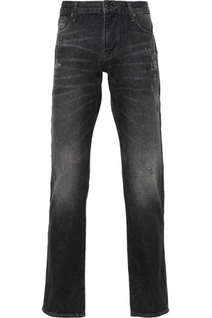 Emporio Armani Jeans slim con efecto envejecido