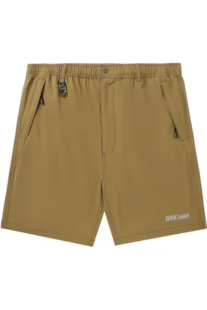 Izzue Shorts rectos con tiro medio