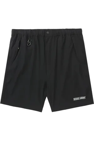Izzue Shorts rectos con tiro medio