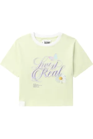 Izzue Playera con frase estampada