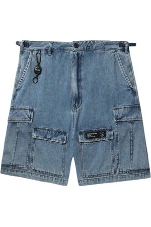 Izzue Shorts cargo de mezclilla