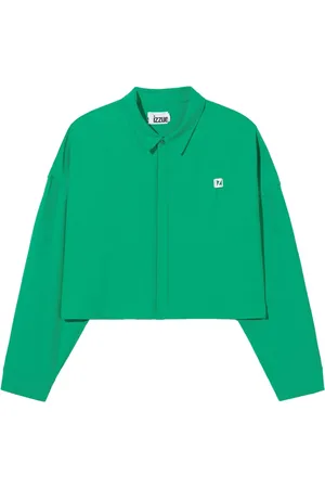 Izzue Camisa corta con placa del logo