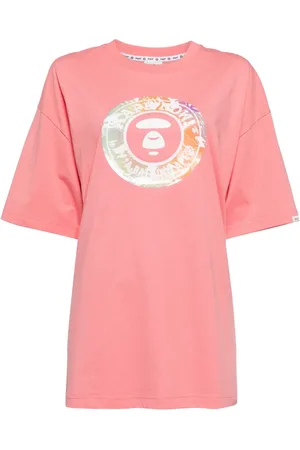 A Bathing Ape Playera con estampado gráfico