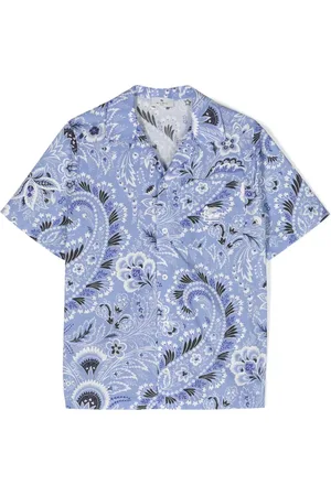 Etro Camisa con estampado de cachemira