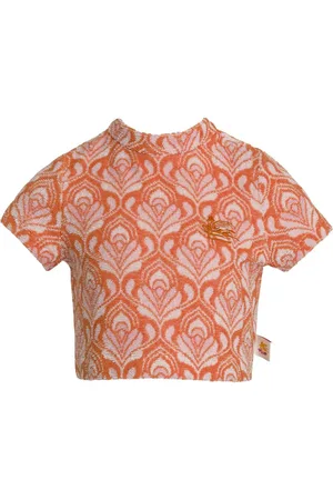 Etro Playera de tejido rizado con motivo en jacquard
