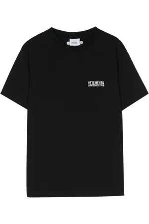 Vetements Playera con logo bordado