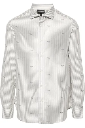 Emporio Armani Camisa con logo estampado