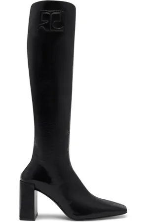 Courrèges Botas Heritage Naplack con tacón de 70mm