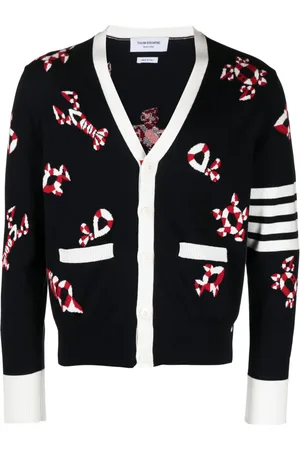 Thom Browne Cárdigan Gem Icons