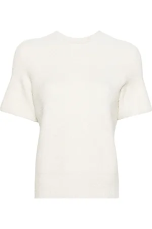 Totême Playera tejida con manga raglán
