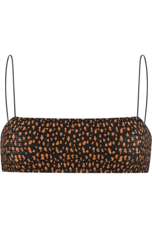 Totême Top de bikini fruncido