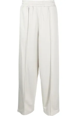 FIVE CM Pantalones rectos con pretina elástica