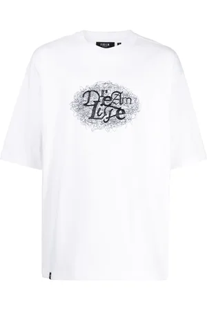 FIVE CM Playera con eslogan estampado