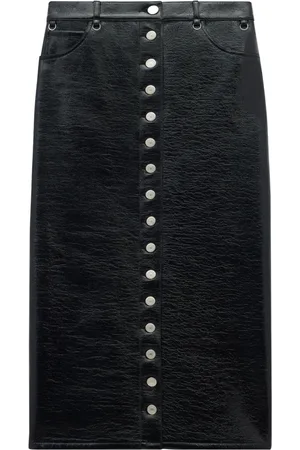 Courrèges Falda midi Multiflex
